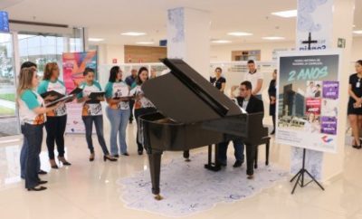 Projetos de humanização realizam ações em homenagem aos 2 anos do Hospital Cassems CG