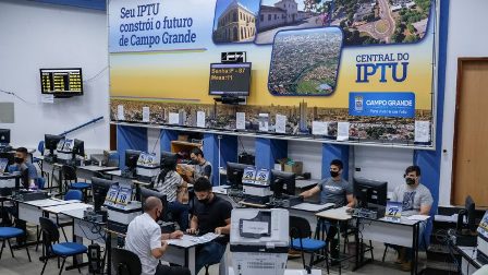 Campo Grande: primeira parcela do IPTU vence nesta quarta; pagamento à vista tem 10% de desconto
