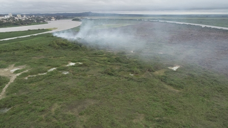 MS: queimadas no Pantanal de Corumbá são controladas