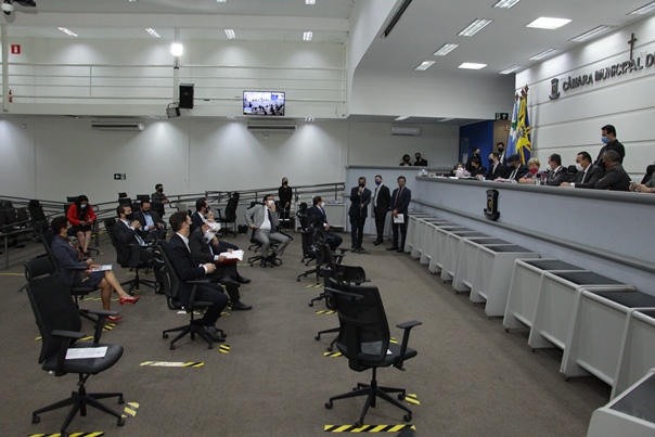 Campo Grande: vereadores votam cinco projetos e apreciam um veto na sessão desta terça-feira