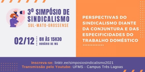 3º Simpósio de Sindicalismo Sul-mato-grossense apresenta desafios frente às especificidades do trabalho doméstico; em Três Lagoas na quinta (2)