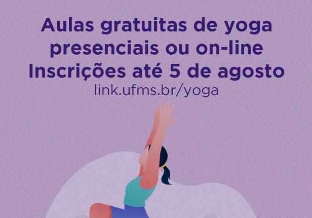 Projeto da UFMS em Campo Grande oferece aulas semanais gratuitas de yoga