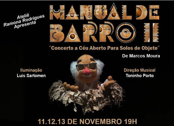 Espetáculo “Manual de Barro II” tem apresentações em Campo Grande neste final de semana