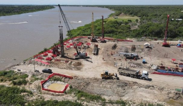 Governo de MS atua em Brasília para garantir avanço nas obras da ponte sobre o Rio Paraguai em Porto Murtinho