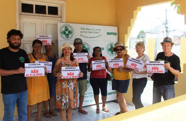 Servidores aposentados de Corumbá se mobilizam pela revisão do desconto de 14% do MSPrev