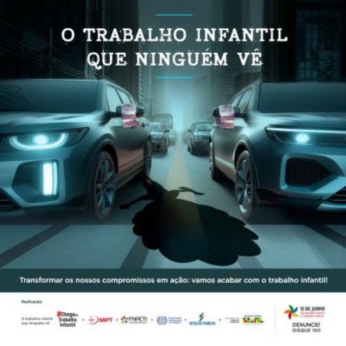 Campanha lança olhar para a invisibilidade do trabalho infantil no Brasil