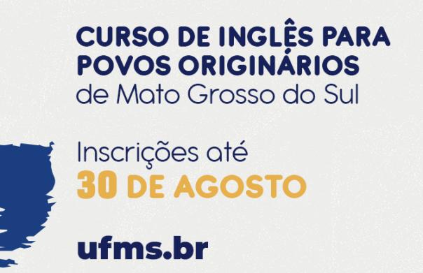 Programa oferece curso de inglês à distância para indígenas de MS