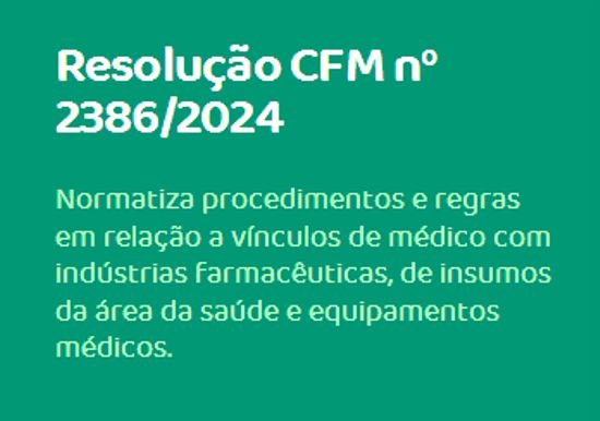 CFM: médicos terão que declarar vínculos com indústrias farmacêuticas e empresas