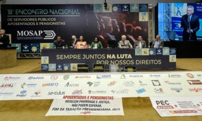 18º Encontro Nacional dos Servidores Públicos Aposentados e Pensionistas: na luta pelas PECs 6/2024 e 555/2006