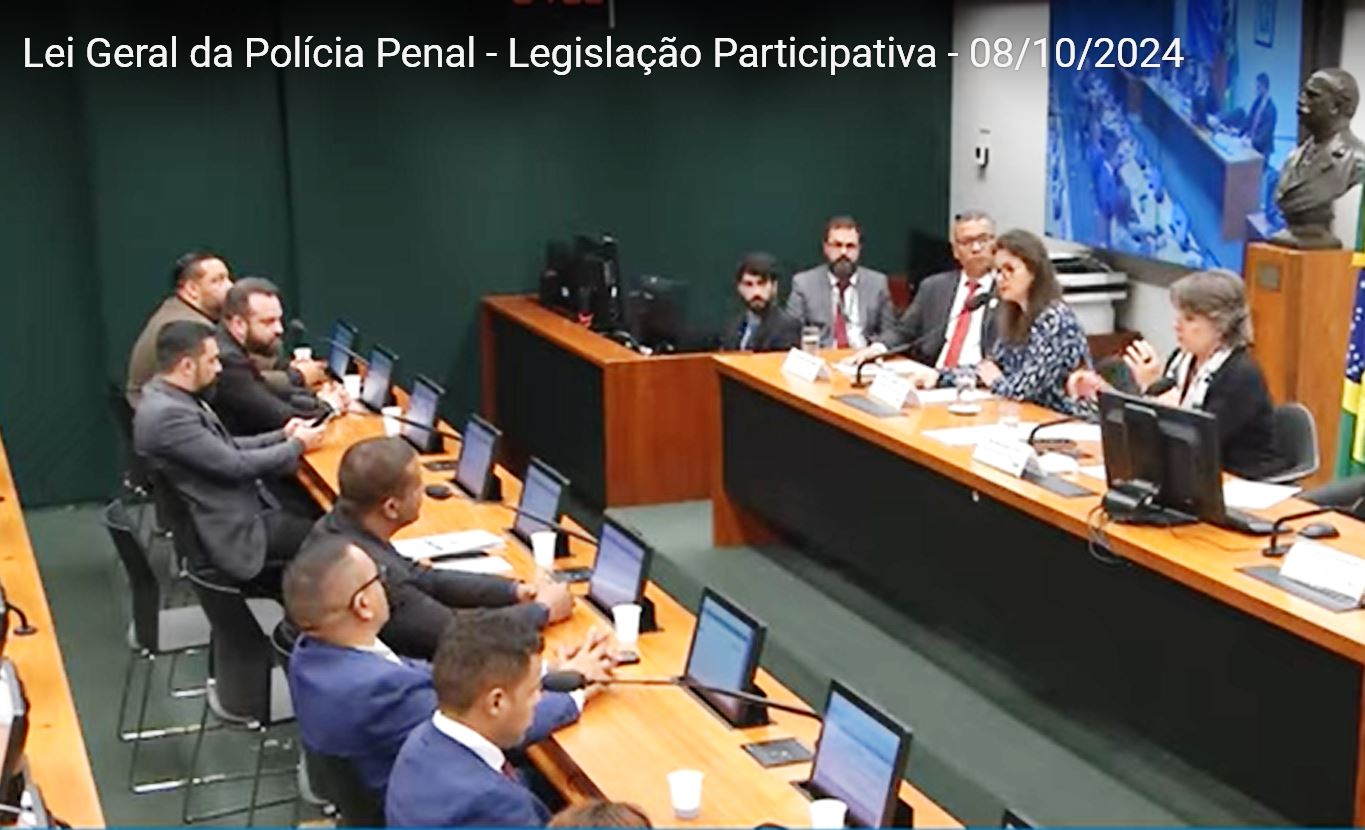 Audiência na Câmara debateu necessidade da Lei Geral da Polícia Penal no Brasil