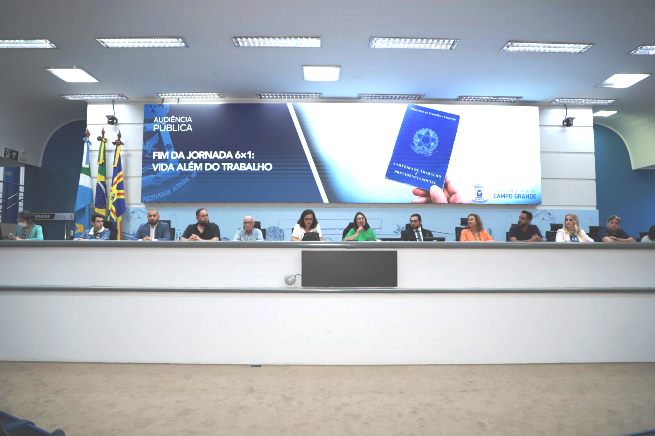 Redução da jornada de trabalho foi debatida em audiência pública na Câmara de Campo Grande