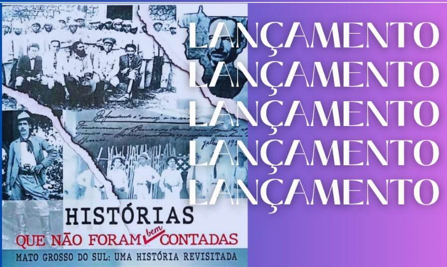 História de MS: Valmir Corrêa e Lúcia Salsa lançam livros sobre a história de Mato Grosso do Sul nesta sexta (9) no Instituto Histórico e Geográfico de MS História de MS: Valmir Corrêa e Lúcia Salsa lançam livros sobre a história de Mato Grosso do Sul nesta sexta (9) no Instituto Histórico e Geográfico de MS