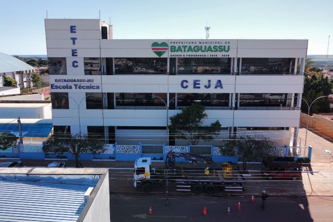 Escola técnica construída com destinações trabalhistas é inaugurada em Bataguassu Escola técnica construída com destinações trabalhistas é inaugurada em Bataguassu