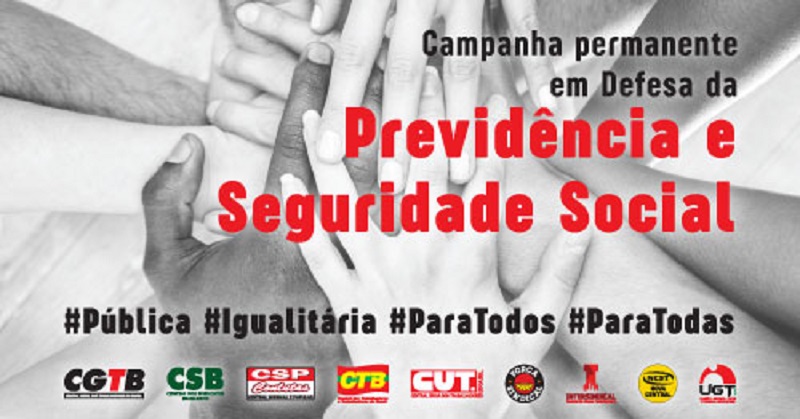 Concentração em defesa da aposentadoria, da previdência social e do Ministério do Trabalho acontece nesta quinta, 22, em Campo Grande