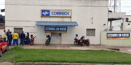 Trabalhadores dos Correios em Ponta Porã paralisam por falta de condições de trabalho