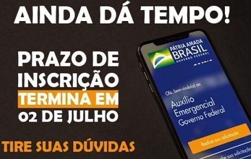 Trabalhadores têm até 2 de julho para pedir auxílio emergencial de R$ 600