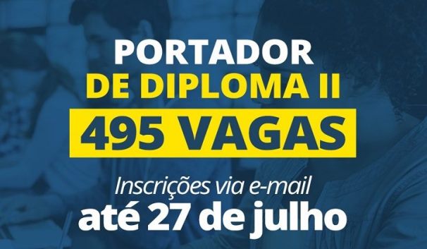 UEMS abre seleção com 495 vagas para portadores de diploma