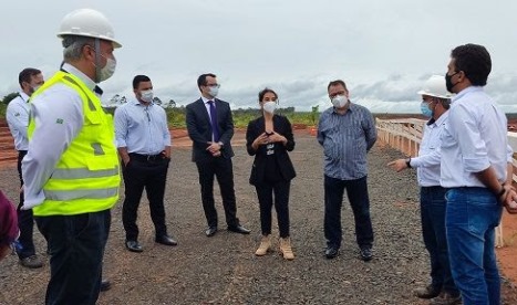 MPT-MS visita canteiro de obra da Suzano em Ribas do Rio Pardo; plano de ação para prevenir acidentes e impactos no município são preocupações