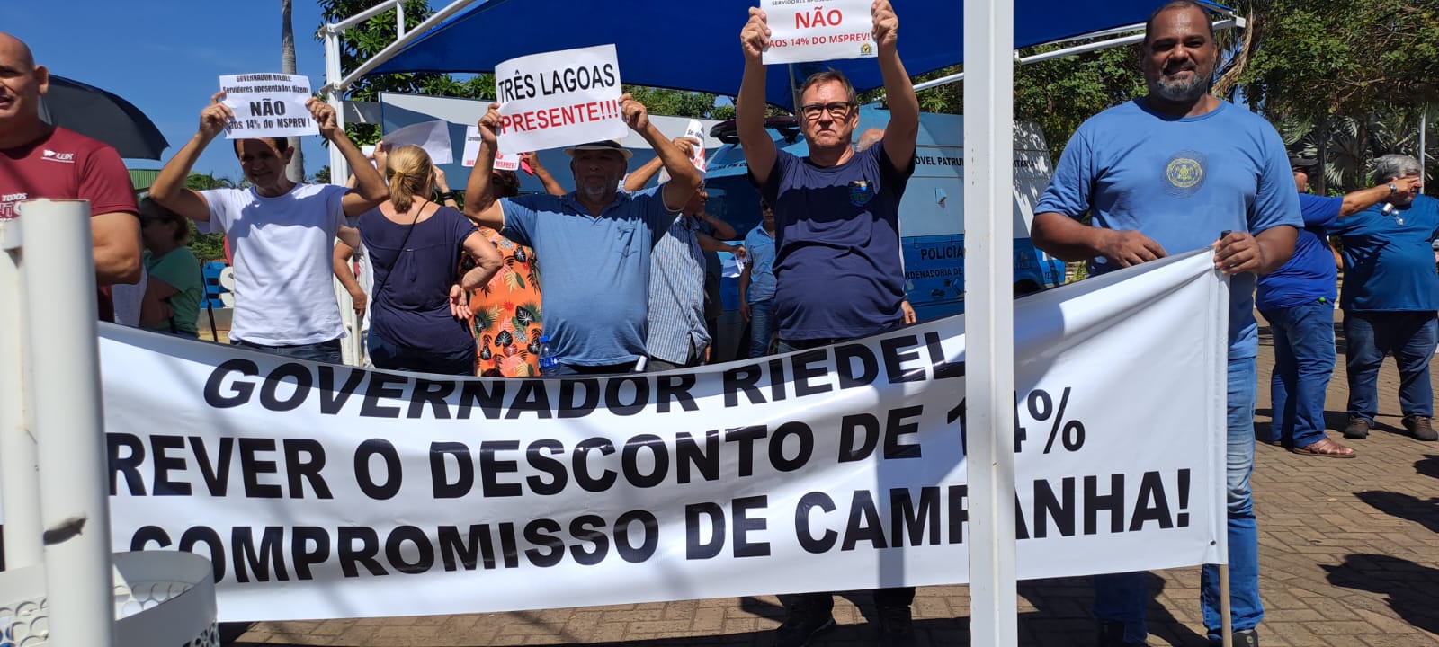 Contra o desconto de 14%, aposentados de MS fazem manifestações nesta terça (12) em  Três Lagoas e Campo Grande
