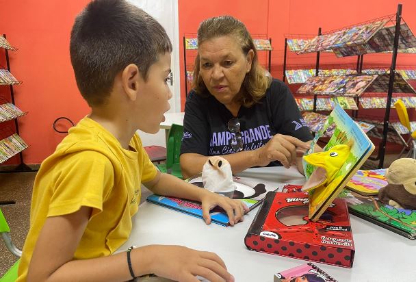 Campo Grande: Gibiteca é opção de atividade para crianças nas férias